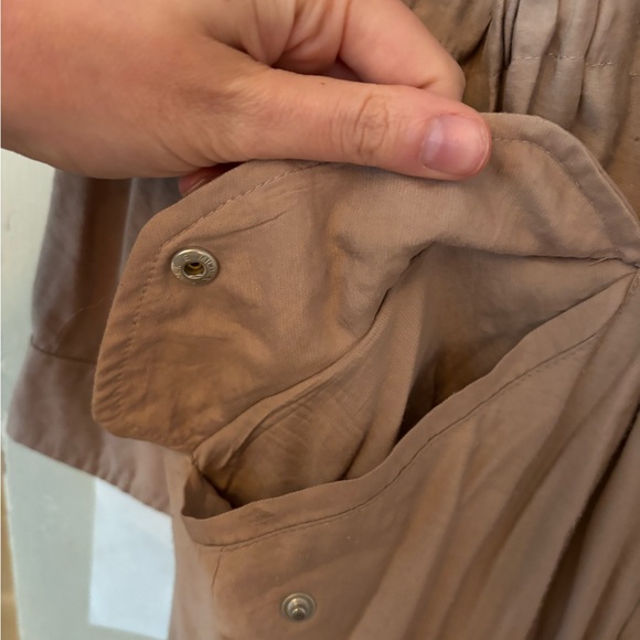 AllSaints Elio Bomber jacket sweater in dusty rose size 2 - Picture 16 of 16